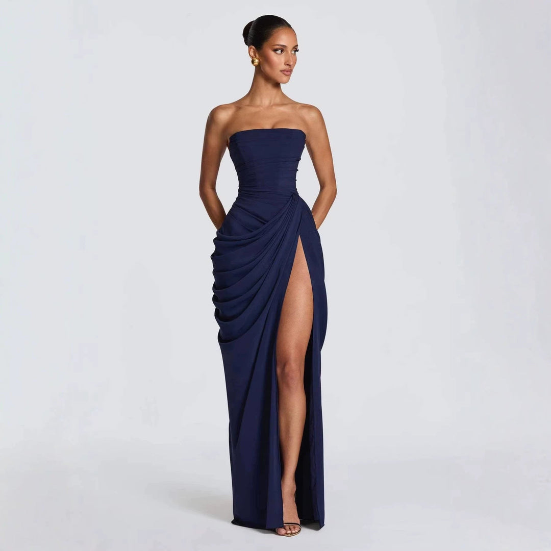 How to Style a Strapless Evening Dress for Dinner, Weddings, and Nights Out