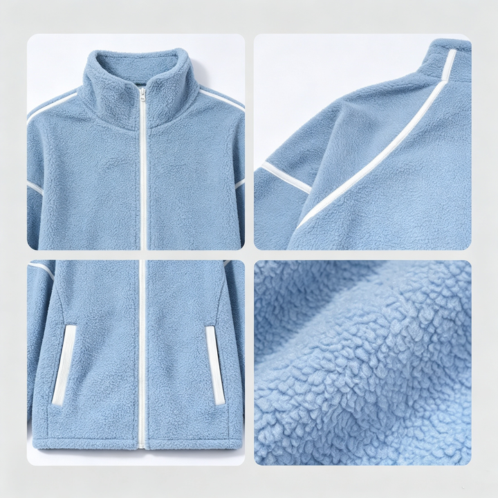 The Elara Half-Zip Fleece Pullover