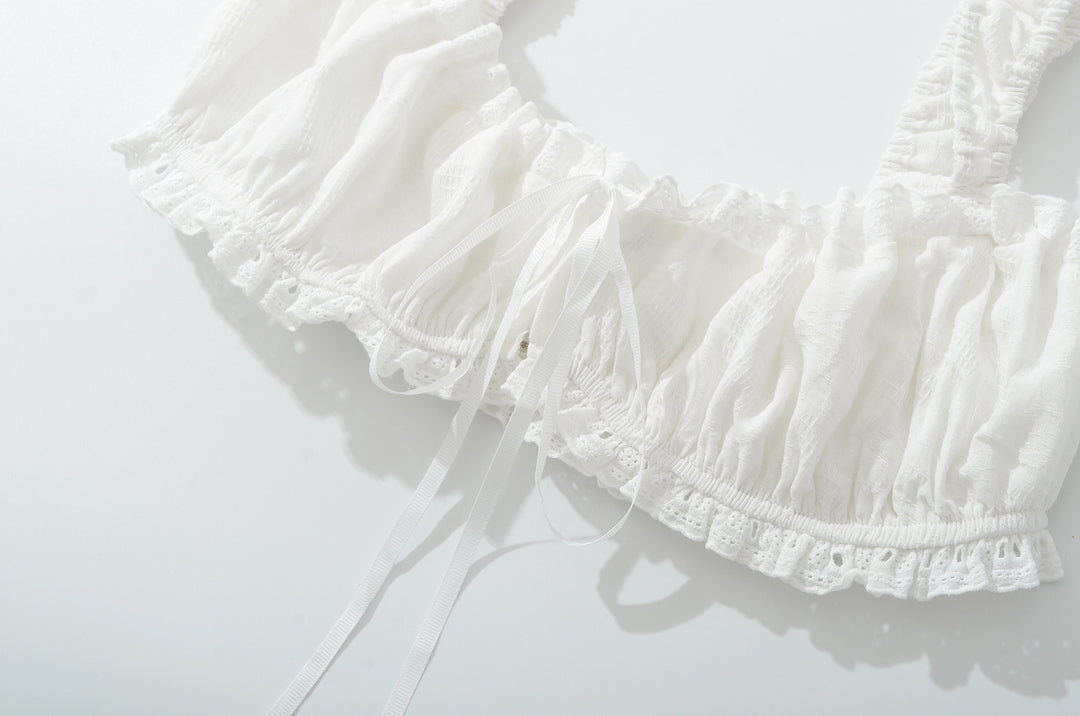 The Elara Solenne Cotton Lace Separates