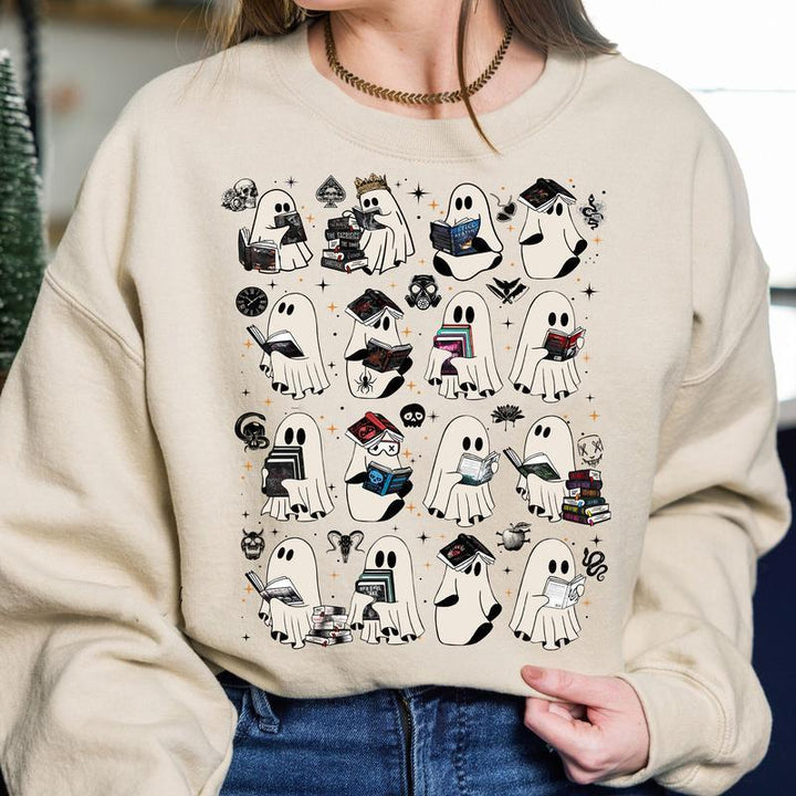 The Elara Ghost Readers Halloween Graphic Top