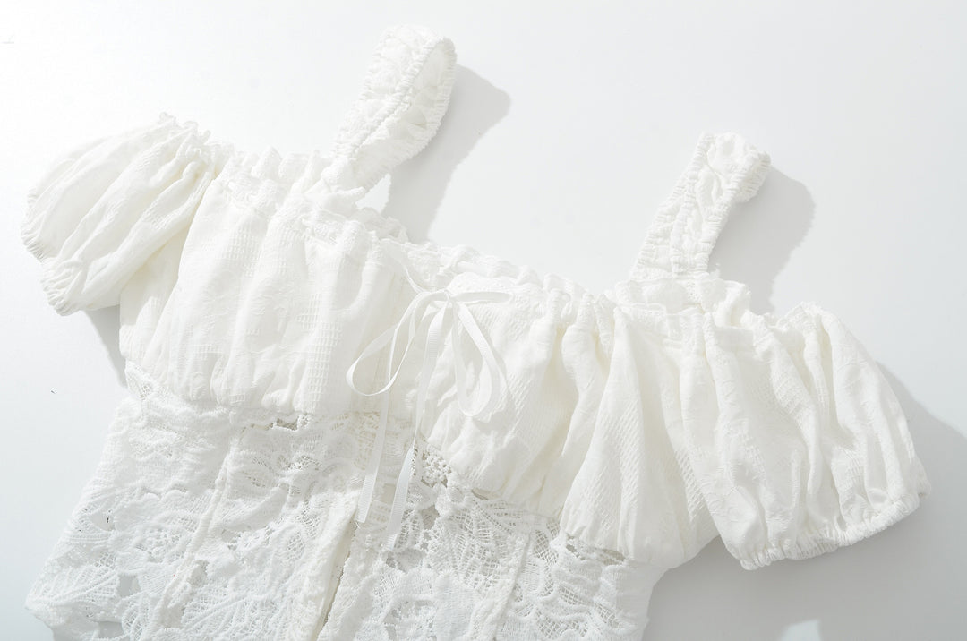 The Elara Solenne Cotton Lace Separates