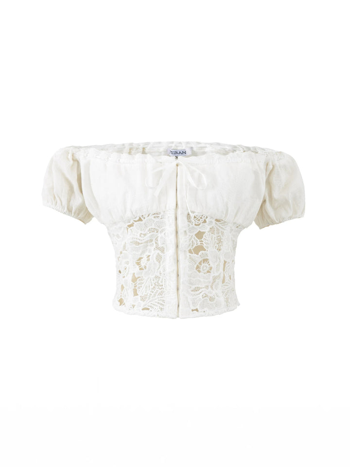 The Elara Solenne Cotton Lace Separates