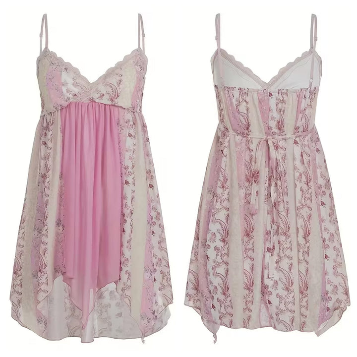 The Elara Lace Vintage Cami Top