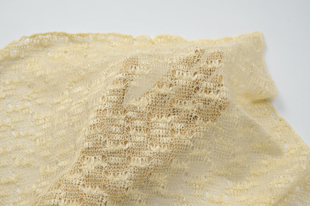The Elara Asymmetrical Sheer Knit Cape