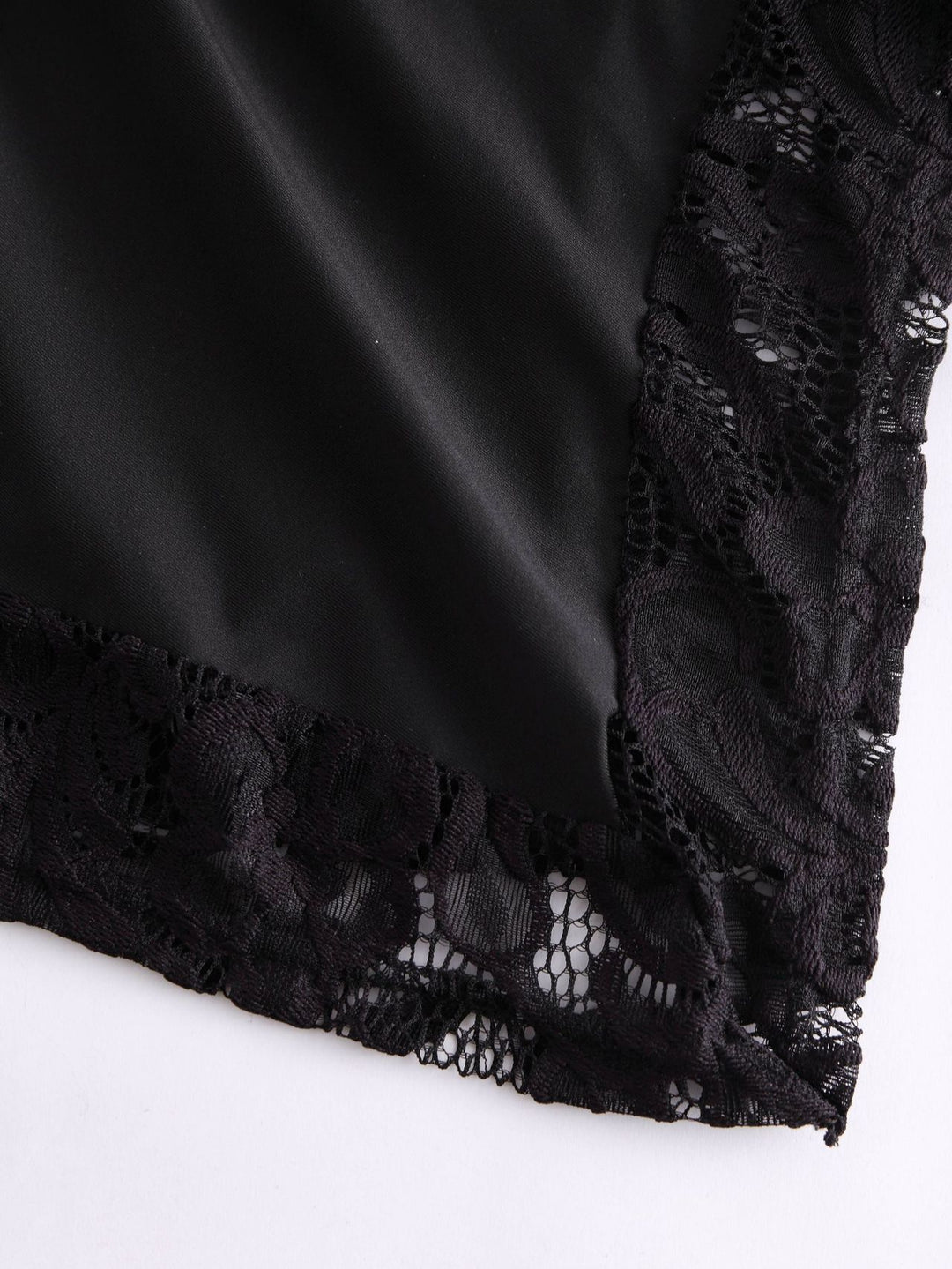 The Elara Heart Ring Lace Drape Top