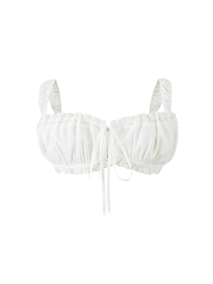 The Elara Solenne Cotton Lace Separates