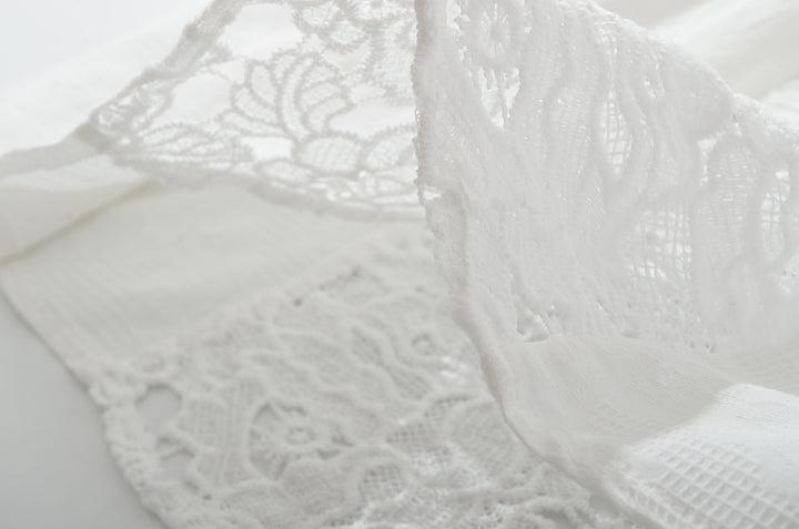 The Elara Solenne Cotton Lace Separates