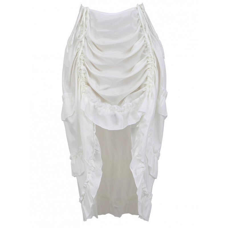 The Elara Nocturne Pirate Ruffle Skirt