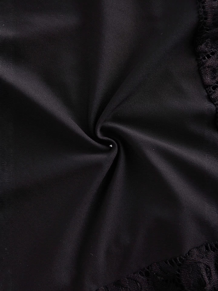 The Elara Heart Ring Lace Drape Top