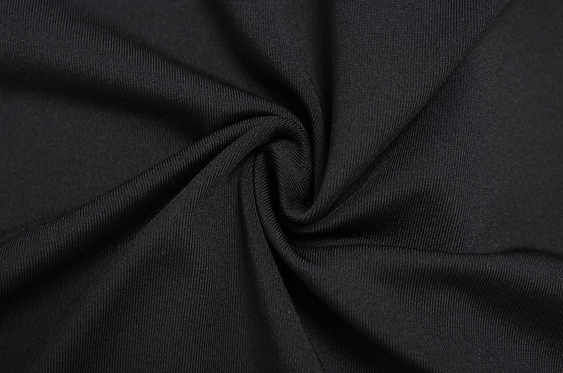 The Elara Hook-Front Keyhole Mini Dress