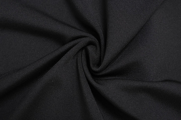 The Elara Hook-Front Keyhole Mini Dress