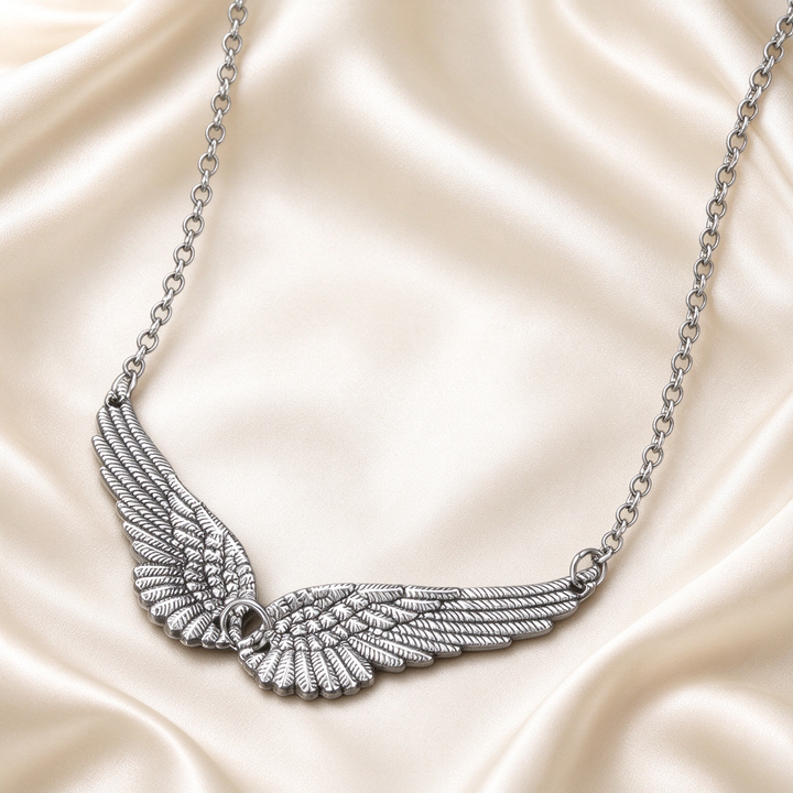 Vintage Angel Wing Necklace