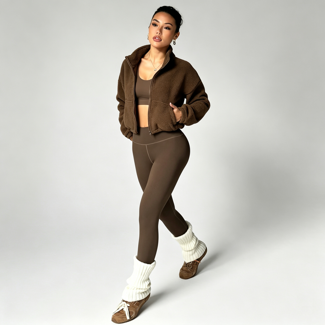The Elara Fleece Active 3-Piece Set