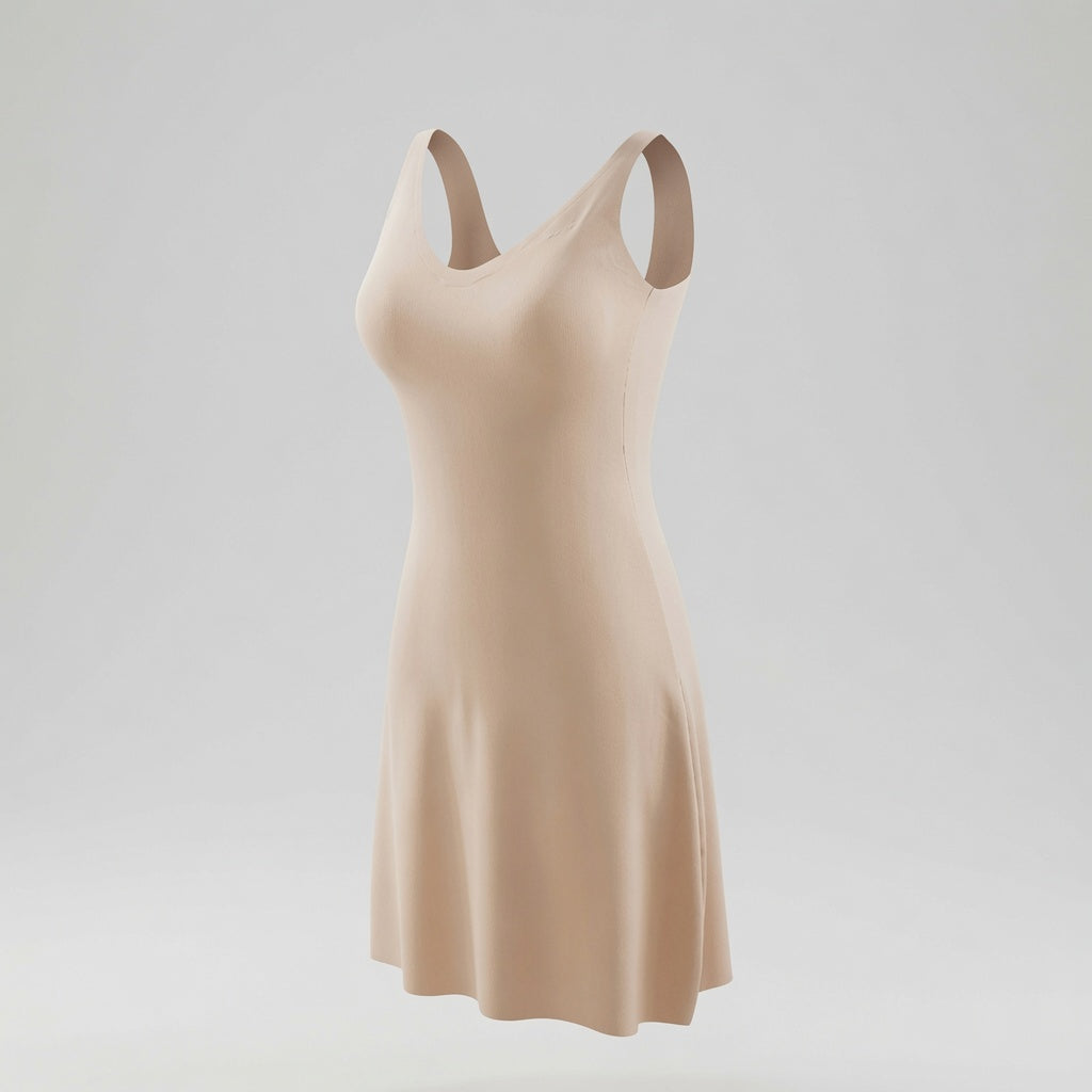 The Elara Cool Touch Seamless Mini Dress