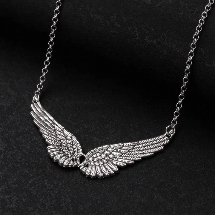 Vintage Angel Wing Necklace