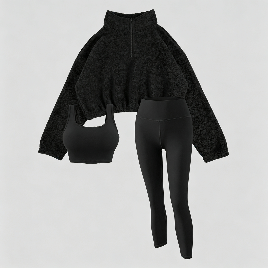 The Elara Fleece Active 3-Piece Set