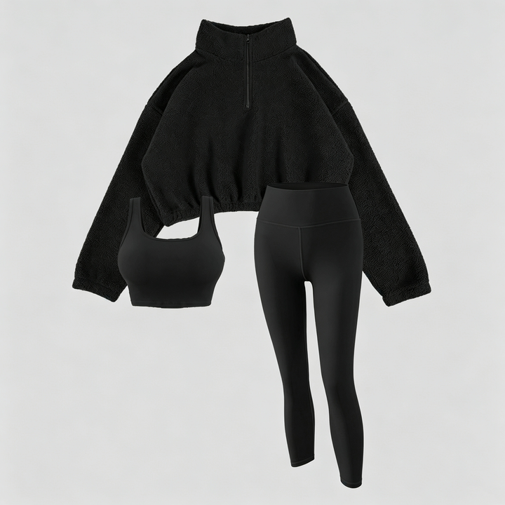 The Elara Fleece Active 3-Piece Set