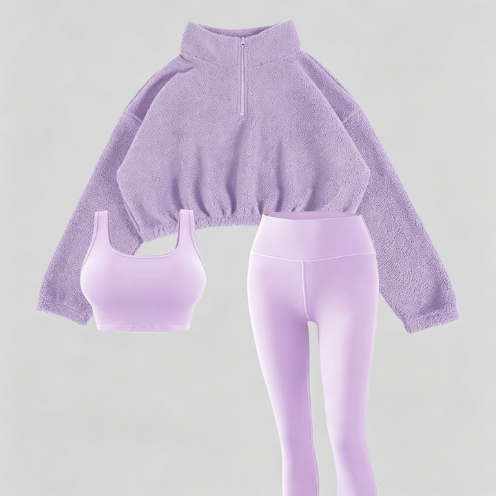 The Elara Fleece Active 3-Piece Set