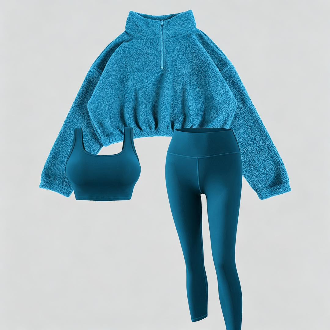 The Elara Fleece Active 3-Piece Set