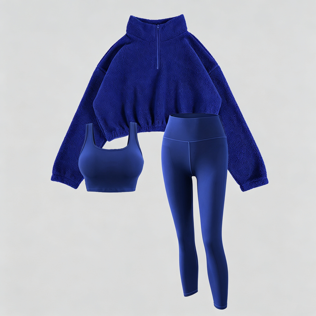 The Elara Fleece Active 3-Piece Set