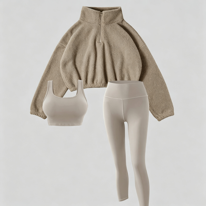 The Elara Fleece Active 3-Piece Set