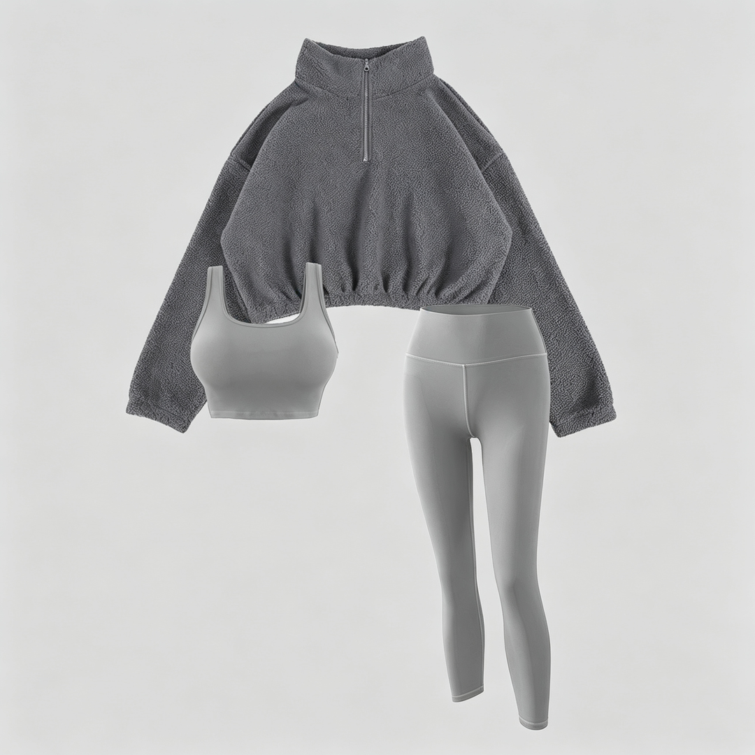 The Elara Fleece Active 3-Piece Set