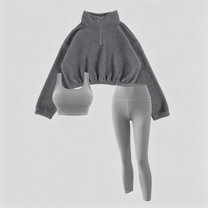 The Elara Fleece Active 3-Piece Set
