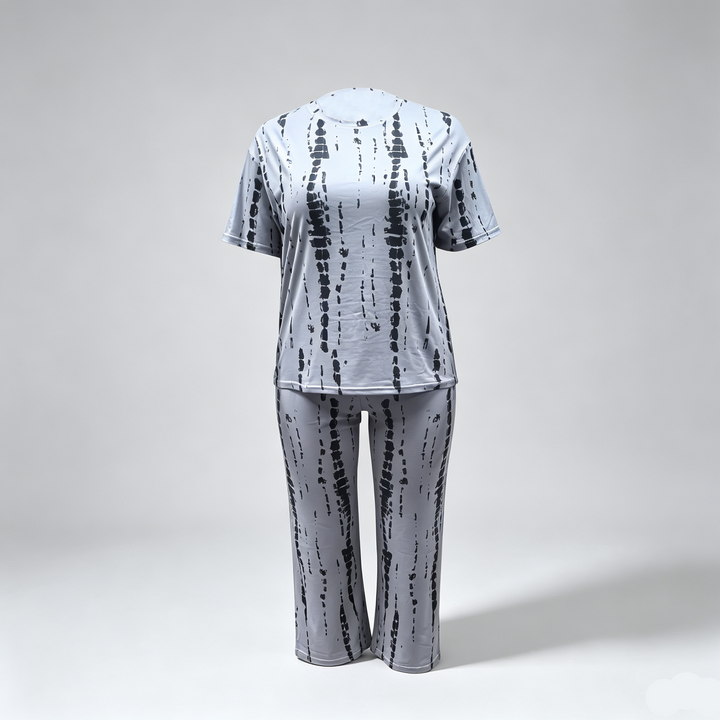 The Elara Tie-Dye Tee Set