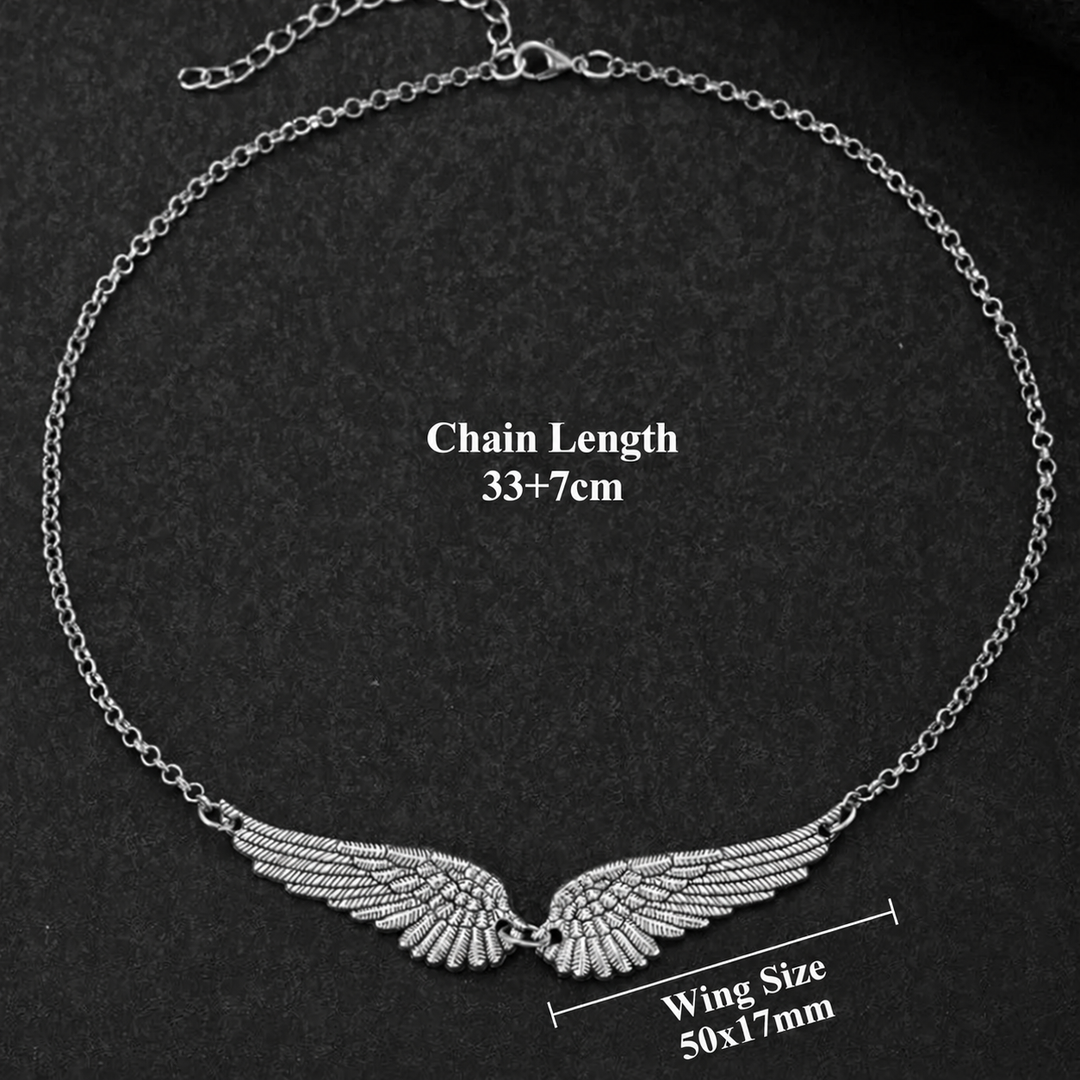 Vintage Angel Wing Necklace