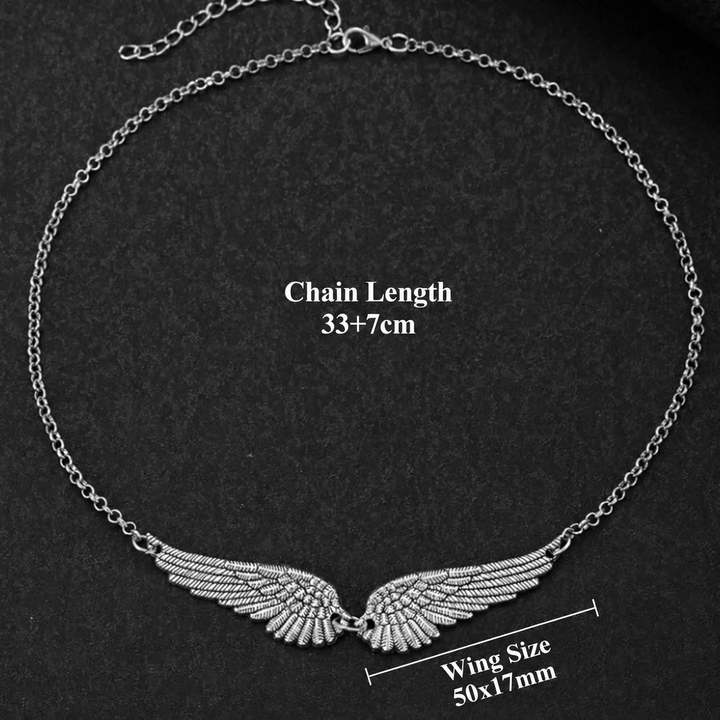 Vintage Angel Wing Necklace