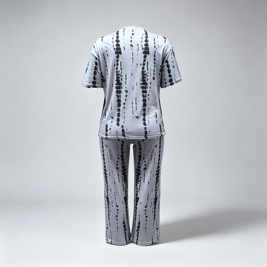 The Elara Tie-Dye Tee Set