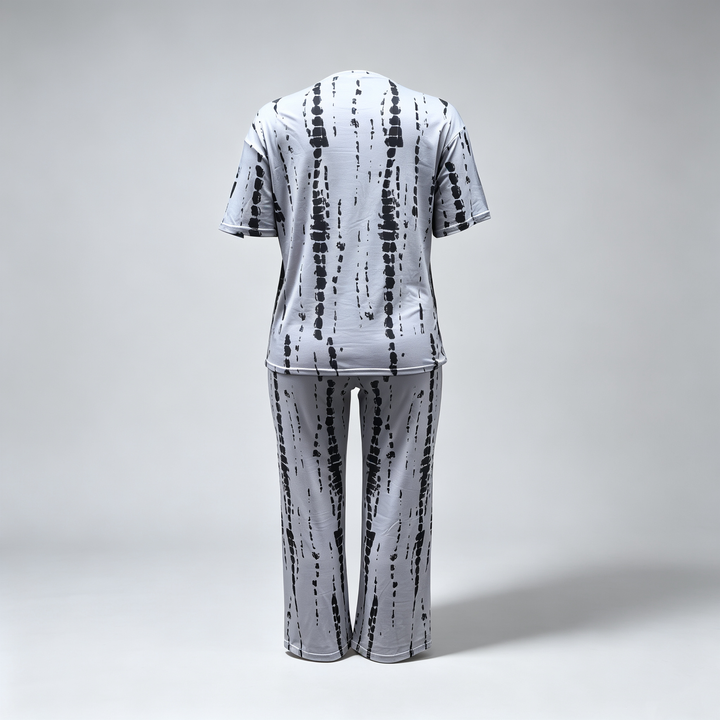 The Elara Tie-Dye Tee Set