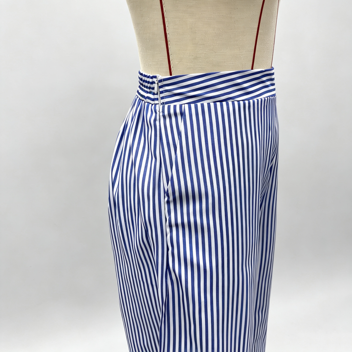The Elara Yacht Stripe Shirt Pant Set