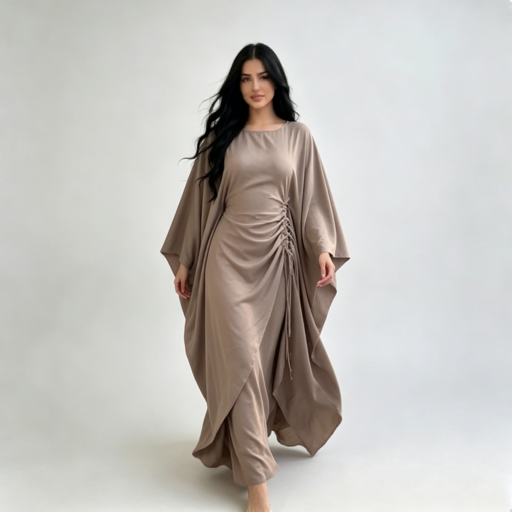 The Elara Cinched Kaftan Trouser Set