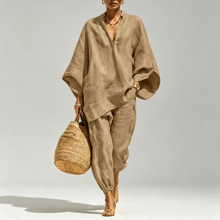 The Elara Airy Batwing Lounge Set