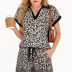 The Elara Collared Leopard Set