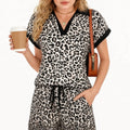 The Elara Collared Leopard Set