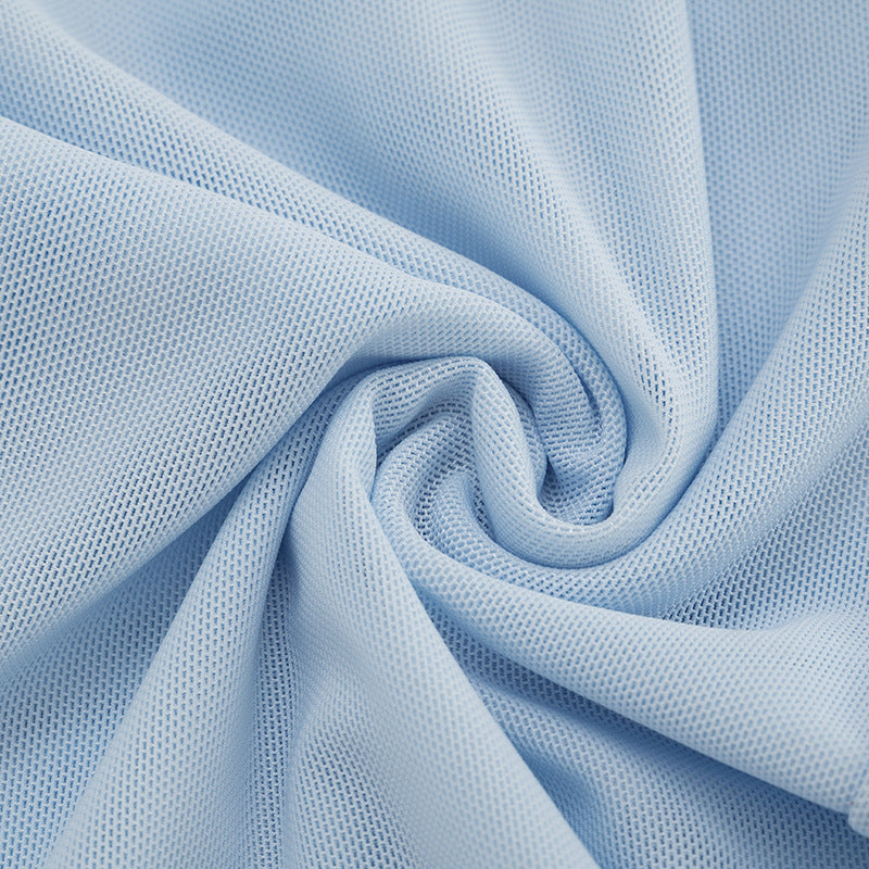 40D polyester-elastane fabric texture detail
