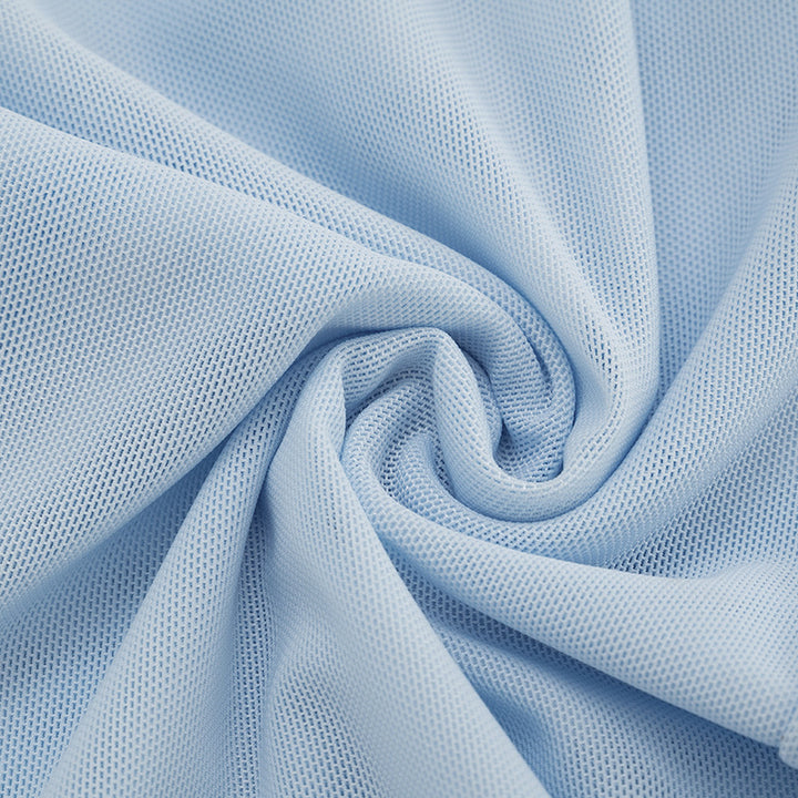 40D polyester-elastane fabric texture detail