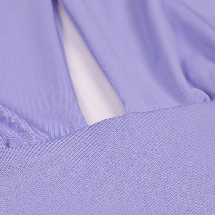 Milk-silk fabric and lining detail