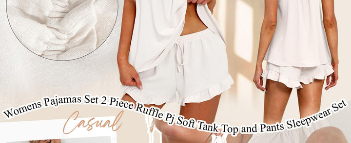 The Elara Ruffle Lounge Set