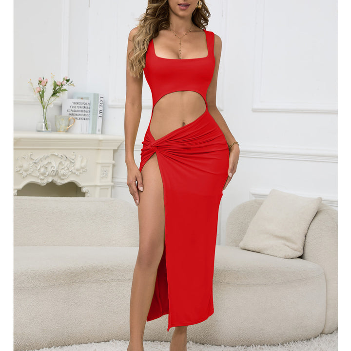 The Elara Summer Muse Slit Maxi