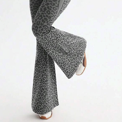 The Elara Leopard Flared Jumpsuit