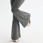 The Elara Leopard Flared Jumpsuit
