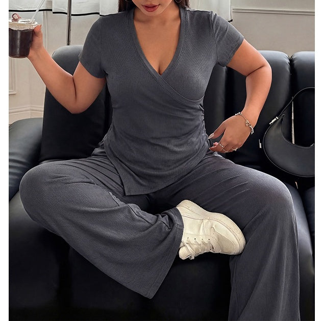 The Elara Plus Sculpting Lounge Set