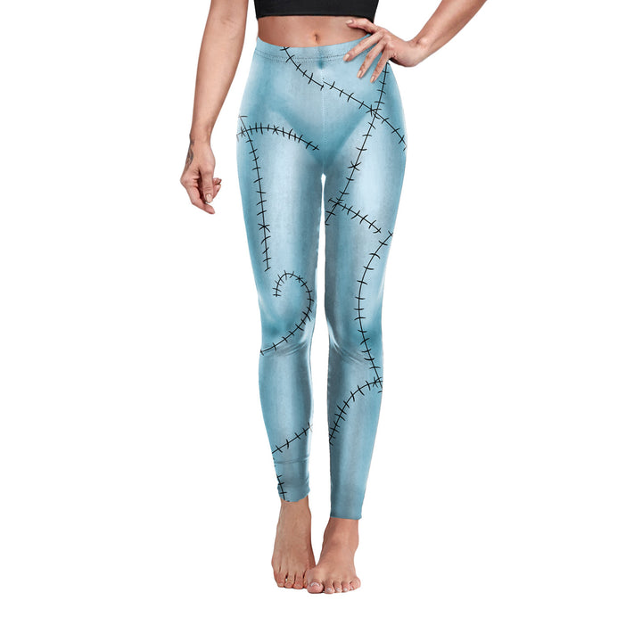 The Elara Ragdoll Patchwork Leggings