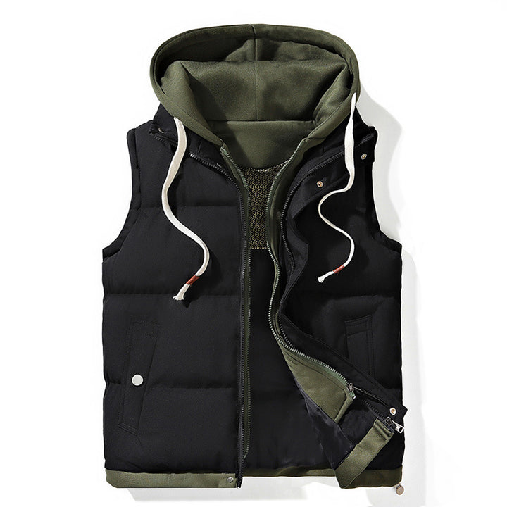 The Elara Hooded Puffer Vest