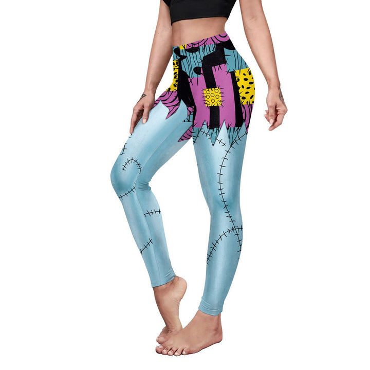 The Elara Ragdoll Patchwork Leggings