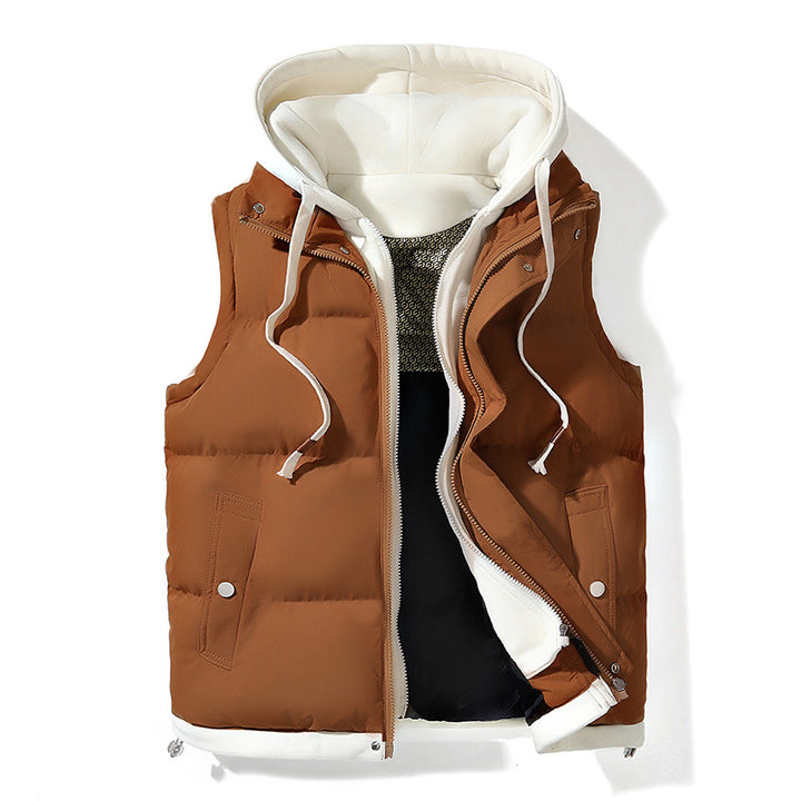 The Elara Hooded Puffer Vest