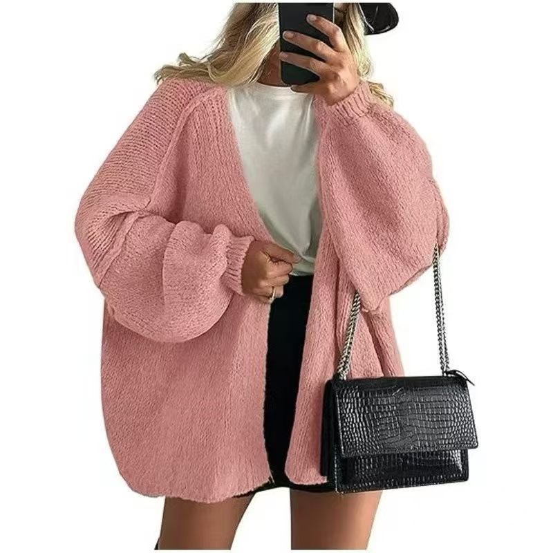 The Elara Plush Oversized Cardigan
